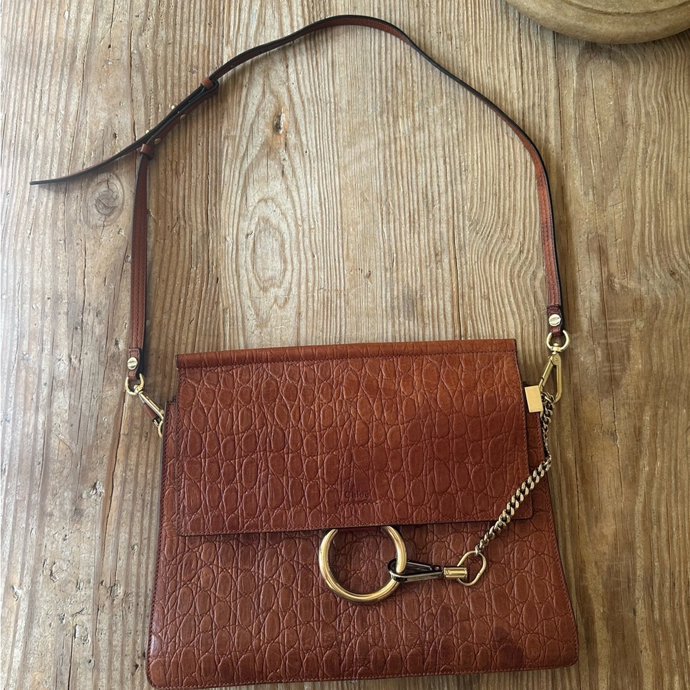 CHLOÉ Leather Faye